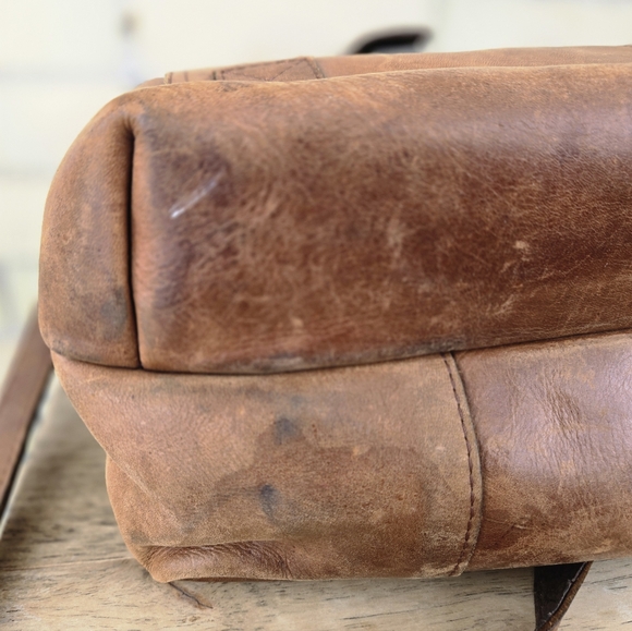 Vintage Leather Briefcase - Picture 8 of 13